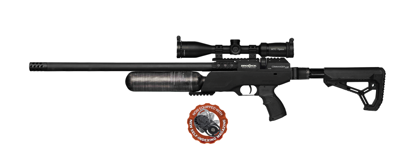 BRK Commander XR Folding Stock (480cc CF) Black Synthetic