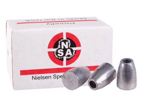 NSA .250 Caliber 36.2gr Hollow Point Flat Base — 215 Count