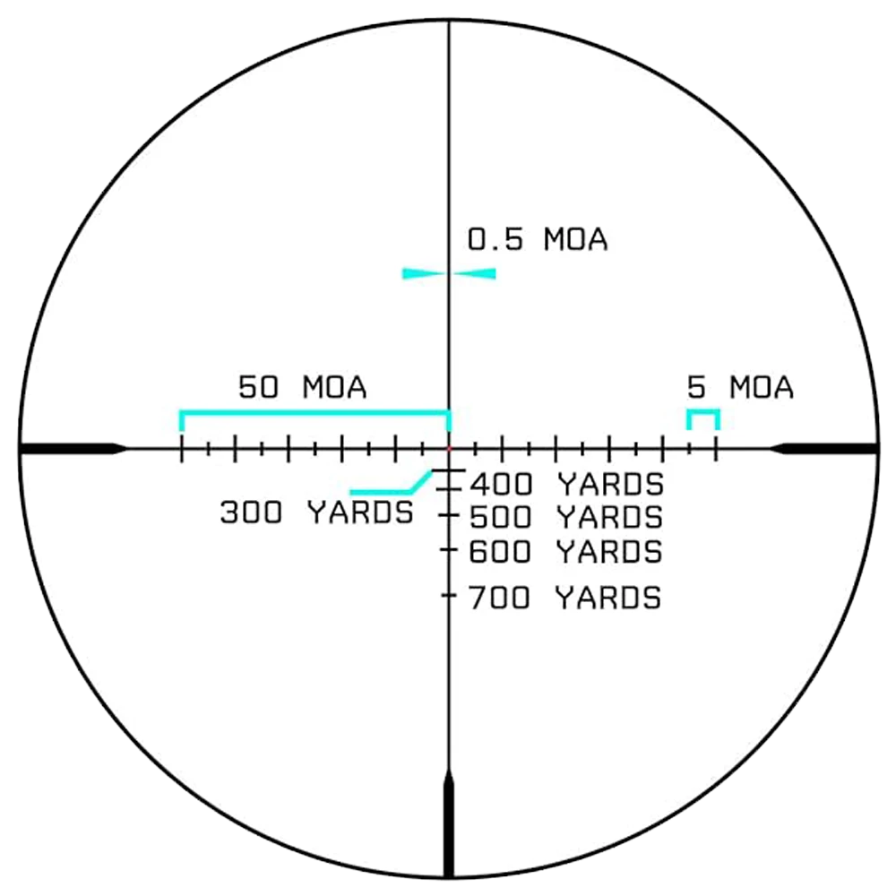 MON Archangel SE 1-6 Second Focal Plane LPVO Series BDC-C1