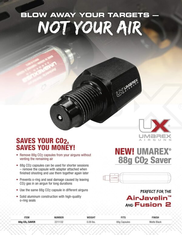 Umarex – 88g CO2 Saver Adapter
