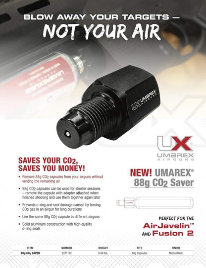 Umarex – 88g CO2 Saver Adapter