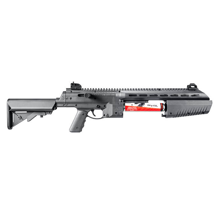 Umarex AirJavelin CO2 Arrow Rifle | COMPLETE BUNDLE | with 9 Arrows, Broadheads andCO2 Tanks