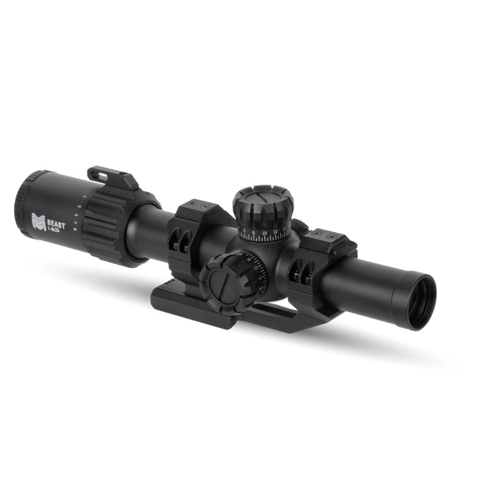 MON Beast 1-8x24 First Focal Plane LPVO Series MORPHEUS MOA