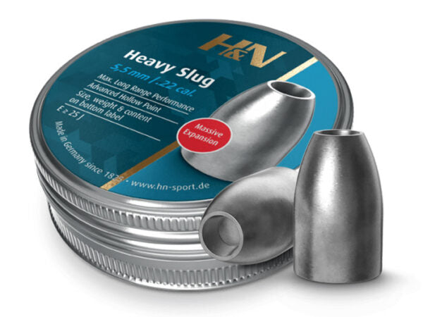 H&N Airgun SLUG HP HEAVY .22cal 36gr 150ct