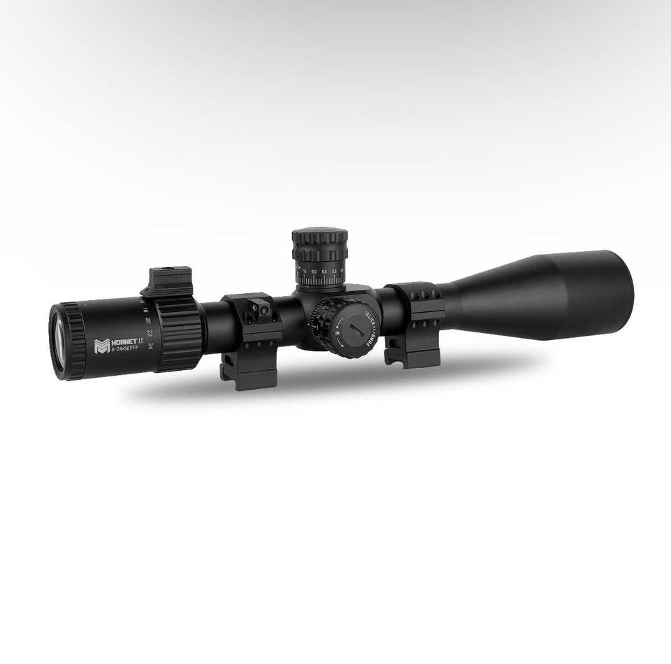 MON Hornet II | 6-24x50 FFP Rifle Scope MM4 - MIL