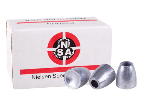 NSA Hollowpoint Slug .249 Cal — 26.8 gr, Dish Base, 250 Count