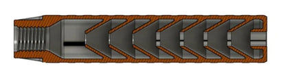 Buck Rail 1/2-20 UNF Airgun Suppressor