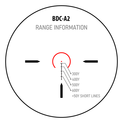 MON Banshee 1-8x24 LPVO Rifle Scope BDC-A2 FDE