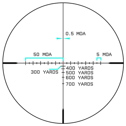 MON Beast 1-10x24 Second Focal Plane LPVO Series BDC-C1