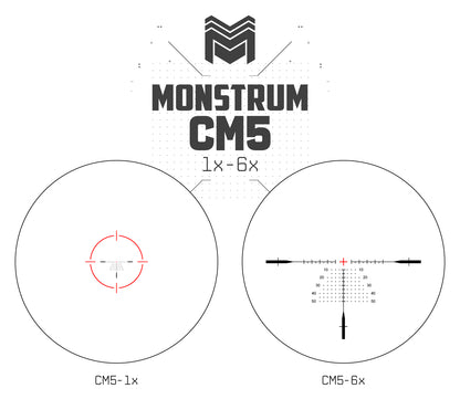 MON Archangel 1-6x24 First Focal Plane LPVO Morpheus - MOA