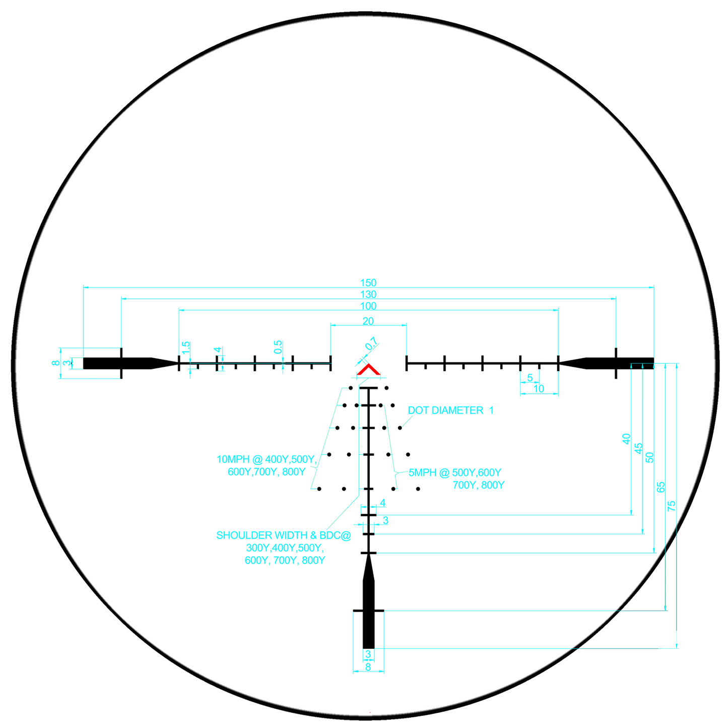 MON Beast 1-6x24 Second Focal Plane LPVO Series CM9-MOA
