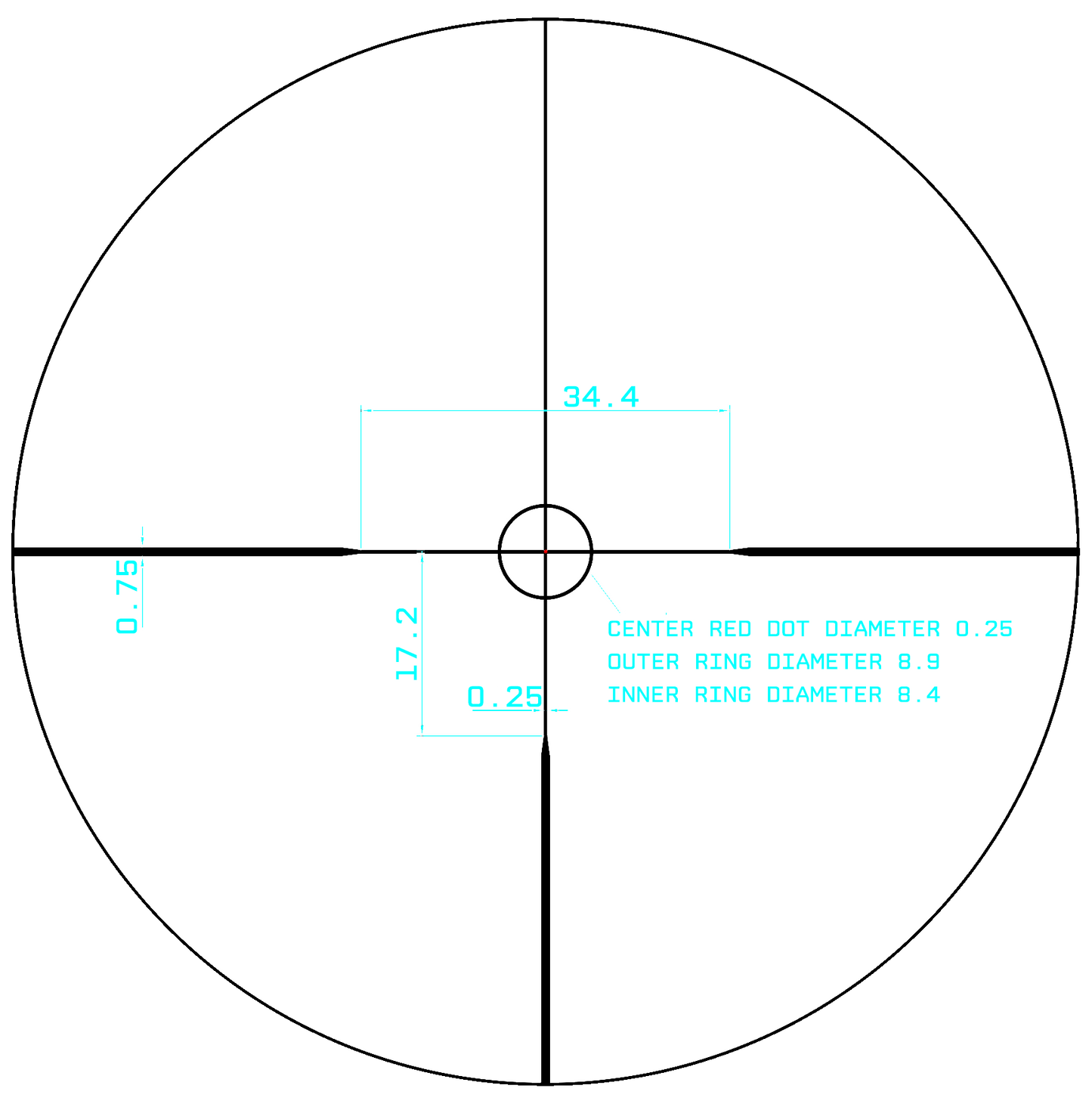 MON Beast 3-15x44 SFP Scope FIB01 (Fiber Optic Scope)